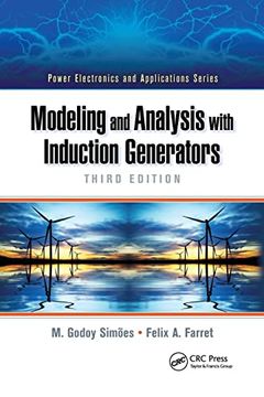 portada Modeling and Analysis With Induction Generators (Power Electronics and Applications Series) (en Inglés)