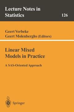 portada linear mixed models in practice: a sas-oriented approach (en Inglés)
