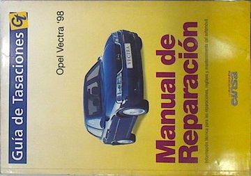 portada Manual de Reparación - Opel Vectra '98
