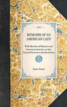 portada Memoirs of an American Lady (en Inglés)