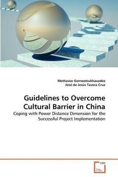 portada guidelines to overcome cultural barrier in china (en Inglés)