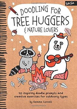 portada Doodling for Tree Huggers & Nature Lovers: 50 inspiring doodle prompts and creative exercises for outdoorsy types