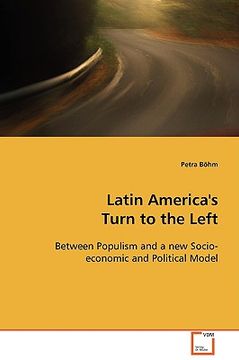 portada latin america's turn to the left (en Inglés)