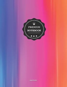 portada Premium Notebook: A4 140 Pages - Notebook College Ruled Line Paper /Matte Softcover Colors004 (Large Notebook, Diary, Songbook, to Do Bo (in English)