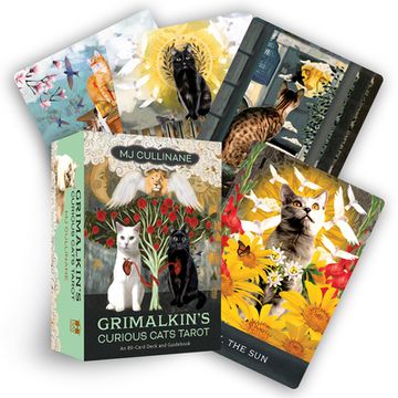 portada Grimalkin's Curious Cats Tarot: An 80-Card Deck and Guidebook (in English)