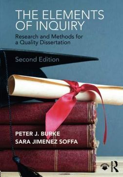 portada The Elements of Inquiry: Research and Methods for a Quality Dissertation 
