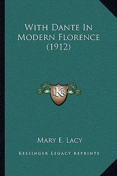 portada with dante in modern florence (1912) (in English)