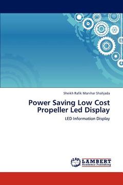 portada power saving low cost propeller led display (en Inglés)
