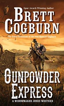 portada Gunpowder Express (a Widowmaker Jones Western) (en Inglés)