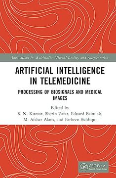 portada Artificial Intelligence in Telemedicine (Innovations in Multimedia, Virtual Reality and Augmentation) (en Inglés)