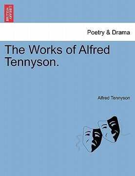 portada the works of alfred tennyson. (en Inglés)