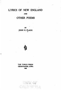 portada Lyrics of New England and Other Poems