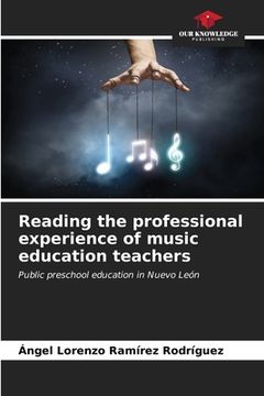 portada Reading the professional experience of music education teachers (en Inglés)