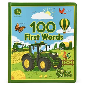 portada 100 First Words (John Deere Kids) (en Inglés)