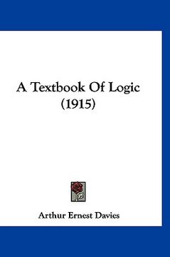portada a textbook of logic (1915) (en Inglés)