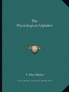 portada the physiological alphabet (en Inglés)