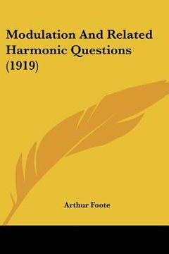 portada modulation and related harmonic questions (1919) (in English)