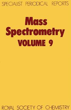 portada Mass Spectrometry: Volume 9 (en Inglés)