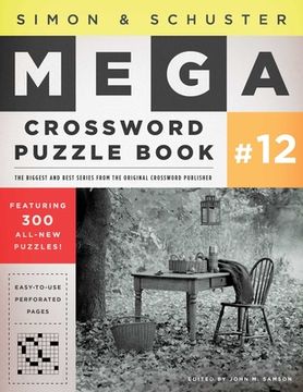 portada Simon & Schuster Mega Crossword Puzzle Book #12 (S&S Mega Crossword Puzzles) (in English)