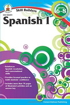 spanish i, grades 6 - 8 (en Inglés)