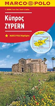 portada Cyprus Marco Polo Map: Wegenkaart 1: 200 000 (en Alemán)