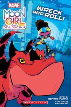 portada Moon Girl and Devil Dinosaur: Wreck and Roll! A Marvel Original Graphic Novel (en Inglés)