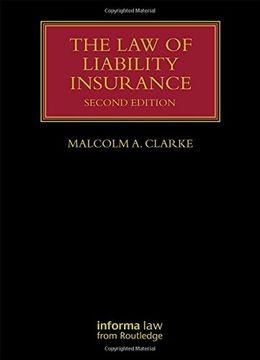 portada The Law of Liability Insurance (in English)