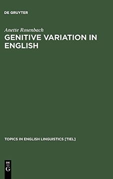 portada Genitive Variation in English (en Inglés)