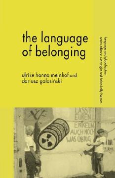 portada the language of belonging (in English)