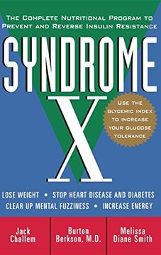 portada Syndrome x: The Complete Nutritional Program to Prevent and Reverse Insulin Resistance (en Inglés)