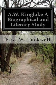 portada A.W. Kinglake A Biographical and Literary Study