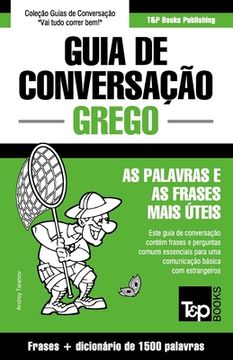 portada Guia de Conversação Português-Grego e dicionário conciso 1500 palavras (en Portugués)