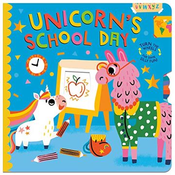portada Unicorn'S School Day: Turn the Wheels for Some Holiday Fun! (en Inglés)