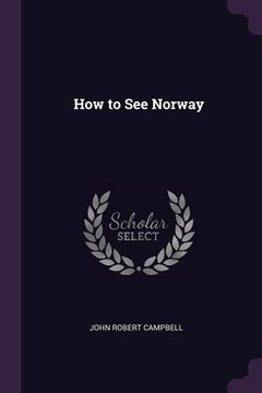 portada How to See Norway