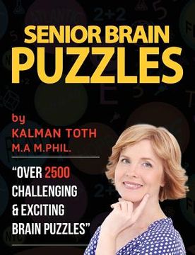portada Senior Brain Puzzles: Keep Your Brain Young & Vibrant (in English)
