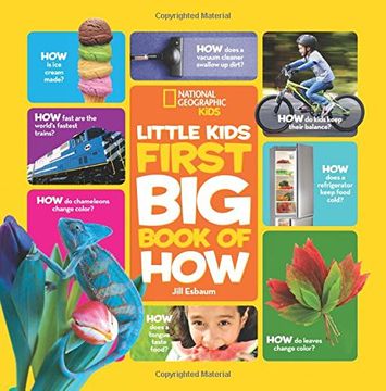 portada National Geographic Little Kids First big Book of how (National Geographic Little Kids First big Books) (en Inglés)