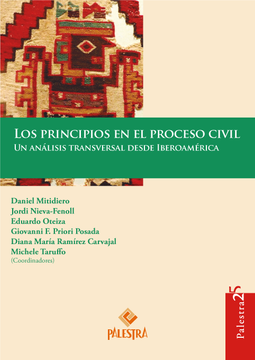 portada Los principios en el proceso civil (in Spanish)