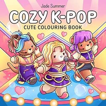 portada Cozy K-Pop. Cute Colouring Book (en Inglés)