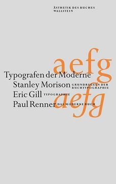 portada Typografen der Moderne (in German)