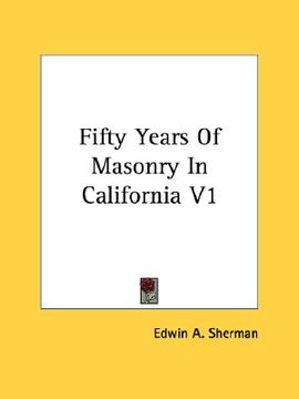 portada fifty years of masonry in california v1 (en Inglés)