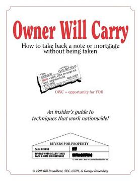 portada owner will carry (in English)