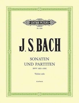 portada Sonatas and Partitas for Violin Solo Bwv 1001 (en Inglés)