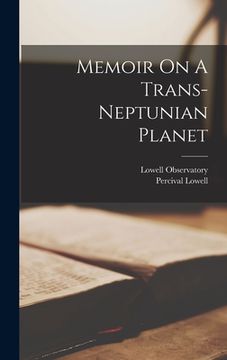 portada Memoir On A Trans-neptunian Planet (en Inglés)