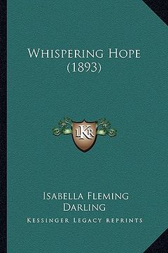 portada whispering hope (1893) (en Inglés)