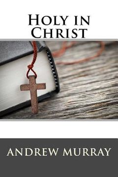 portada Holy in Christ (en Inglés)