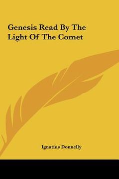 portada genesis read by the light of the comet (en Inglés)