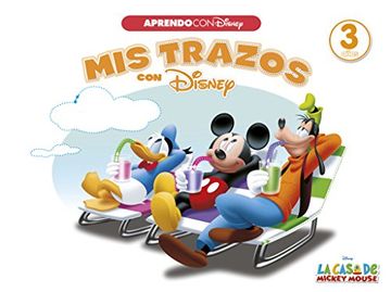 portada La Casa De Mickey Mouse (mis Trazos Con Disney. 3 Años)