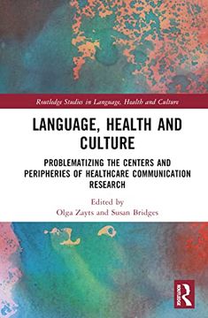 portada Language, Health and Culture (Routledge Studies in Language, Health and Culture) 