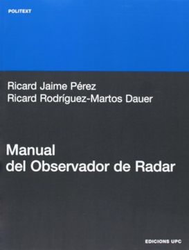 portada Manual del Observador de Radar