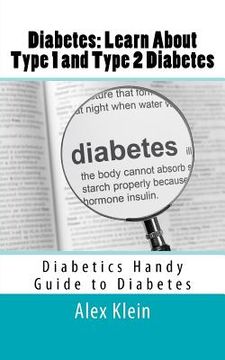 portada diabetes: learn about type 1 and type 2 diabetes (en Inglés)